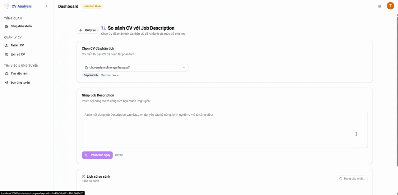 Demo SmartCV 2
